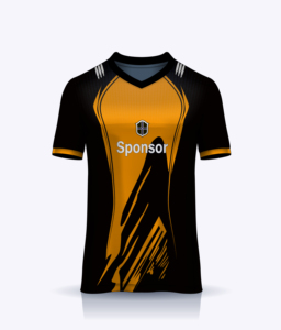 เสื้อฟุตบอลออกแบบเองแบบยั่งยืนเป็นมิตรกับสิ่งแวดล้อม พิมพ์ลายแบบซับลิเมชั่นเต็มตัว ระบายอากาศได้ดี ซับเหงื่อ ผลิตจากโพลีเอสเตอร์ 100% คอวี - Product Image 1