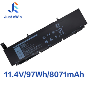 แบตเตอรี่แล็ปท็อป XG4K6 11.4V 97Wh สีดำ รุ่นมาตรฐาน สำหรับ XPS 17 9700 9710 Precision 5750 มีสินค้าในสต็อก - Product Image 2