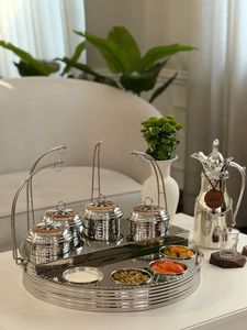 Última Novedad: Cuencos Desechables de Acero Inoxidable para Chocolate y Dulces, con Color/Logotipo Personalizado, Regalo de Boda Moderno y de Lujo - Product Image 4