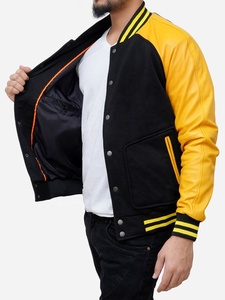 Chaqueta Varsity Personalizada de Talla Grande para Hombre, Chaqueta Deportiva con Letras del Equipo, con Materiales de Alta Calidad - Product Image 5