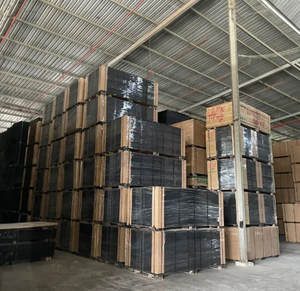 Meilleur Prix Contreplaqué Filmé Noir du Vietnam 12-21mm Mélaminé Double Face 10x Réutilisable Noyau en Caoutchouc Matériau de Construction Bois - Product Image 6