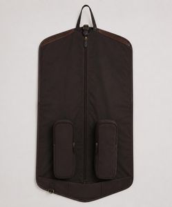Premium Genuine Leather Modern Casual Zipper Simple Protection <b>Suit</b> <b>Carrier</b> Wholesale Luxury Garment Bag Heavy Duty Travel Dress - Product Image 3