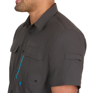 Camisa de Campamento Personalizada, Transpirable, de Poliéster y Elastano, con Protección Solar, para Senderismo y Pesca, de Secado Rápido, Manga Larga, con Botones - Product Image 4