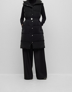 Warm Breathable Dyed Cotton Padded Solid Zipper Embroidery Quilted Regular Coat 2026 OEM Winter Puffer <b>Jacket</b> - Product Image 1