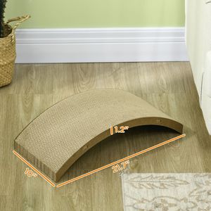 Confezione da 4 Tiragraffi Ecologici per Gatti in Cartone Ondulato Marrone - Product Image 3