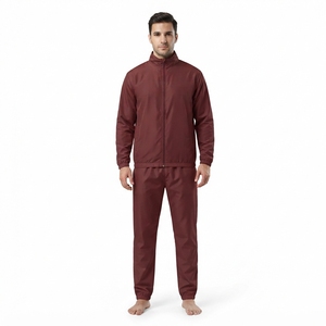 Men's Custom <b>Nylon</b> Windbreaker Jacket and <b>Pants</b> Jogging Tracksuit - Product Image 3