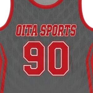 Conjunto de Uniforme de Lacrosse Sublimado en Gris y Rojo para Hombre, Uniforme Deportivo de Poliéster para Equipos, Ropa Deportiva Ligera para Entrenamiento y Alto Rendimiento - Product Image 5