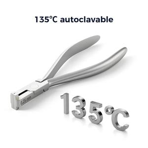 Alicate de ortodoncia para doblar alambres dentales, pinza para armar arcos, instrumento de acero inoxidable para dentistas - Product Image 6