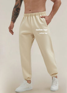 Pantalon de jogging athlétique pour homme, matière respirante et extensible, taille à cordon de serrage, pour le fitness, le jogging et le confort quotidien - Product Image 3