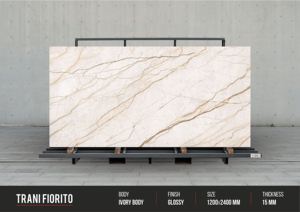 Onyx Style <b>Grey</b> Vein Bookmatch Onyx Marble Effect Porcelain Slab Tiles 1200x2400mm Bookmatch Design GVT PGVT Tiles Porcelain - Product Image 5