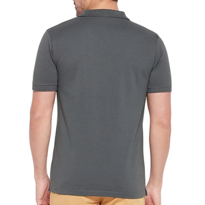 Polo de Golf Moderno para Hombre, Manga Corta, Corte Ajustado, Cuello con Botones, Estilo Deportivo, Opciones de Color y Talla Personalizadas, Venta al Por Mayor - Product Image 3