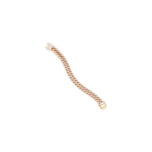 สร้อยข้อมือแบบ Cuban Link เพชร HPHT CVD ปลูกในห้องปฏิบัติการ ราคาขายส่ง REYES ทองคำแท้ 14K พร้อมใบรับรอง IGI สำหรับผู้หญิง - Product Image 2