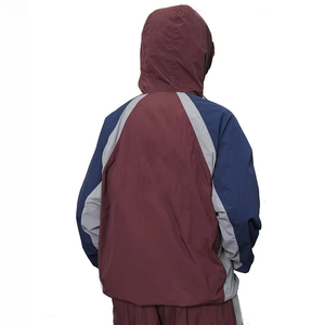Wholesale 2026 Women's Sportswear Tracksuits Two-Piece Windbreaker <b>Set</b> with Zip-up Printing <b>Embroidery</b> Logo Solid Mesh Lining - Product Image 2