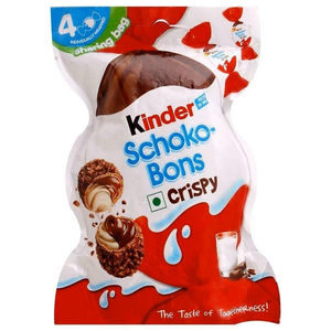 Venta Caliente: Kinder Schoko Bons Crispy, 12 Bolsas - Suministro Mayorista Seguro para Pasillos de Dulces de Alto Rotación - Product Image 2
