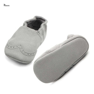 Zapatos de Cuero para Bebé OEM, Suela Blanda, Primeros Pasos para Bebés y Niños Pequeños, Antideslizantes, Logotipo Personalizado, Embalaje en Caja de Regalo - Product Image 3