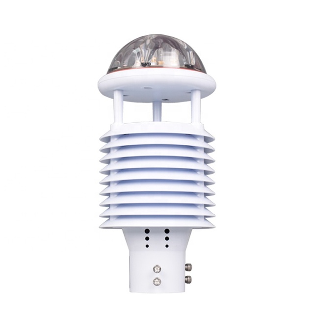 7-element All-in-one Compact Outdoor Weather Station Aqi Monitor Temperature Sensor