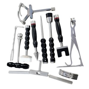 Juego de Instrumentos Quirúrgicos Ortopédicos para Cadera, Rodilla, Columna Vertebral, Tibia y Fémur, 11 Piezas, Herramientas de Cirugía de Fijación Ósea, Grado Médico Hospitalario - Product Image 4
