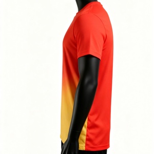 Camiseta Deportiva con Estampado Gráfico Completo al por Mayor, Camiseta de Maratón Personalizada, 100% Poliéster, Sublimación, Impresión 3D, Secado Rápido - Product Image 5