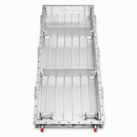 Boîtiers de stockage d'énergie en aluminium refroidis par liquide, testés pour la tenue des fuites, usinés et soudés par CNC, fabriqués dans le Jiangsu