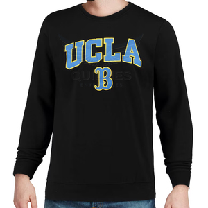 OEM Service Wholesale Custom Logo Solid <b>Black</b> Crewneck Sweatshirt Men Cotton <b>Fleece</b> Pullover Unisex Regular Fit Streetwear - Product Image 4