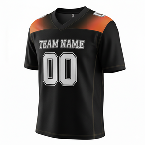 Maillots de football personnalisés par sublimation pour adultes, manches courtes, maille respirante, séchage rapide, antibactériens, anti-UV, grandes tailles - Product Image 3