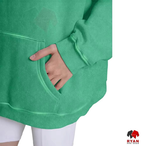 เสื้อฮู้ดดี้ระบายอากาศสำหรับผู้หญิง สีตามสั่ง ไซส์พลัส ระบายอากาศได้ดี มีบริการ OEM และ ODM - Product Image 5