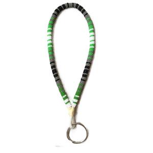 Cordons élégants en perles de rocaille de 9 pouces pour clés, faits à la main, en perles de rocaille, cordons de cou de 9 pouces - Product Image 4