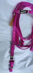 Collier de tête de cheval personnalisé, sûr, confortable et réglable, pour l'équitation, modèle Y - Product Image 5