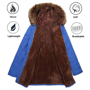 New 2026 <b>Womens</b> <b>Winter</b> Outdoor <b>Jacket</b> with <b>Warm</b> Lining <b>Warm</b> Coat with Cotton Filling <b>Womens</b> Padded <b>Winter</b> Coat <b>for</b> Cold Weather - Product Image 4