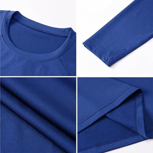 Camiseta de Compresión Talla Estadounidense 90% Poliéster con Logotipo Personalizado, Camiseta Deportiva para Entrenamiento de Baloncesto, Fútbol, Ropa Deportiva para Gimnasio - Product Image 6