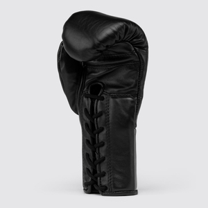 Guantes de Boxeo Profesionales de Piel de Vacuno Genuina de Primera Calidad, con Cordones, Correa de Muñeca Ajustable, Logotipo Personalizado Impreso - Product Image 3