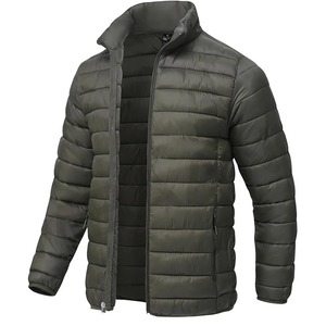 Veste d'hiver matelassée en duvet pour homme, tailles M-4XL, brillante et épaisse, avec capuche, style Bubble Coat - Product Image 4