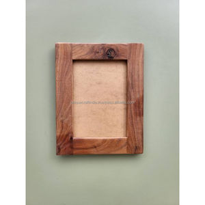 PineEdge Heritage Custom Pine Wood <b>Photo</b> Holder Desk <b>Frame</b> Creative Beveled Borders for Traditional Events Timeless Gifts - Product Image 3