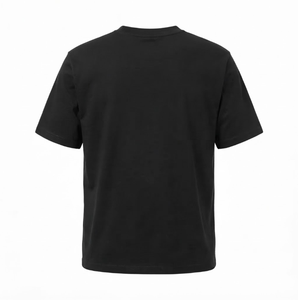 T-shirt unisexe 100 % coton surdimensionné pour homme, col rond, style streetwear, couleur personnalisable, grammage lourd - Product Image 2