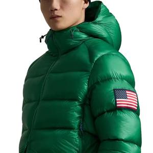 Chaqueta Acolchada para Hombre, Resistente al Agua, con Cierre de Cremallera, 750 Fill Power, 100% Nailon, Personalizable, Aislante para Clima Frío, con Capucha, para Exteriores - Product Image 4