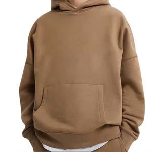 Sudadera de Algodón 100% con Estampado Gráfico Personalizado, Corte Holgado y Tejido Grueso de Felpa, Moda 2026, Directo de Fábrica - Product Image 2