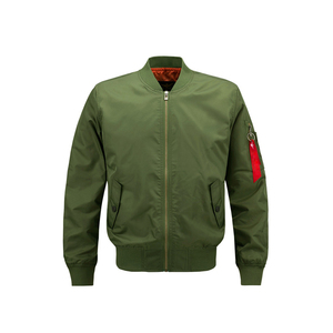 Chaqueta Bomber Gris para Hombre, Color Sólido, Cierre de Cremallera, Cuello Alto, Estilo Urbano, Exterior de Seda, Transpirable, Ropa de Invierno - Product Image 4