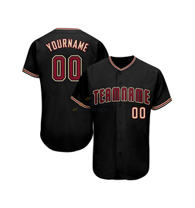 Maillots de baseball personnalisés de haute qualité à prix abordable, 100 % polyester, sublimés, respirants, découpe automatisée, unisexes - Product Image 4