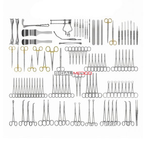 Juego de Instrumentos Quirúrgicos para Laparotomía Abdominal Básica, Kit Completo de Cirugía General para Procedimientos de Emergencia en Quirófano - Product Image 2