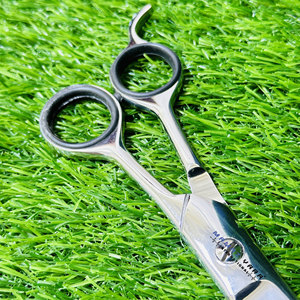 Ciseaux de coiffeur professionnels de salon, acier inoxydable de haute qualité, ciseaux à cheveux durables, réutilisables, logo personnalisable - Product Image 5