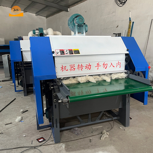 Machine à <span class=keywords><strong>carder</strong></span> le coton entièrement automatique, cardoir à tambour, machine à ouvrir et à peigner les fibres de <span class=keywords><strong>laine</strong></span> et de polyester - Product Image 4