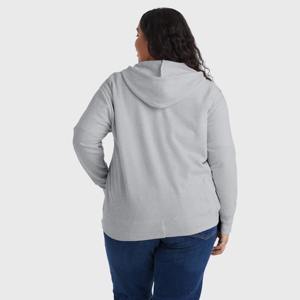 Sudadera con capucha personalizada para mujer, con cremallera completa, manga larga, estampada, transpirable, para invierno, venta al por mayor OEM - Product Image 5