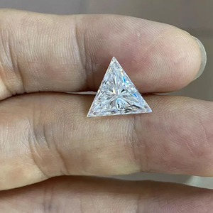 Diamant de laboratoire CVD de forme triangulaire, 2,00 carats, couleur F, clarté VS1, certifié IGI, pour la fabrication de bijoux, fournisseur en gros - Product Image 1