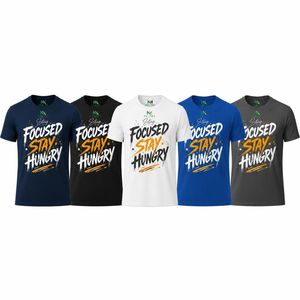 Individuelles Herren-T-Shirt mit Motivationszitat, Sommerliches Casual Hip-Hop Streetwear-Shirt, Atmungsaktives Baumwoll-Grafik-Oberteil - Product Image 3