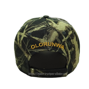 Wholesale Custom Logo <b>Camo</b> Hat 5 Panel Mid Profile Camouflage Printing Hat Embroidered Hunting <b>Cap</b> OEM Adjustable - Product Image 4