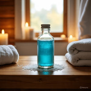 Cristaux de sel de l'Himalaya à la lavande botanique Calm Haven pour gommage corporel, écologiques, anti-stress, avec huile parfumée, emballage refermable sculpté - Product Image 5