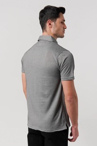 Regular Fit Solid Men's Short Sleeve Pocket <b>Shirts</b> ODM Anti-Wrinkle Breathable Heat-Transfer Printed Front Quick Dry Polyester - Product Image 3