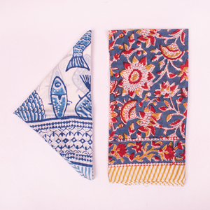 Boho cotton <b>square</b> <b>scarf</b> Hand drawn bandana Skin friendly natural dye Yoga head <b>scarf</b> wristband unisex & Pets - Product Image 5