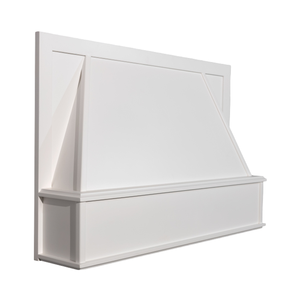 Hotte d'évent décorative de style ferme faite à la main sur mesure en bois massif de qualité supérieure hotte de cuisine en bois massif - Product Image 1