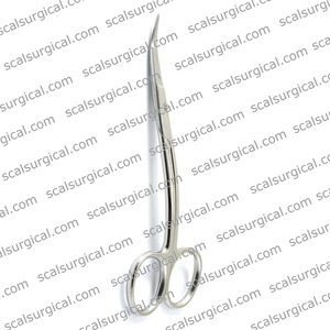 Tijeras Quirúrgicas Goldman Fox TC de Doble Curvatura, Acero Inoxidable Alemán, para Cirugía Plástica, Doble Flex, Super Corte - Product Image 5